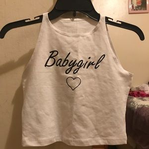 babygirl crop top